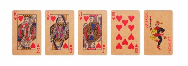 Logo trade promotional items image of: Recycled paper playing cards