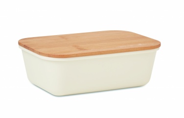 Logo trade corporate gifts picture of: Lunch box with bamboo lid