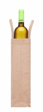 Logo trade promotional items picture of: Jute wine bag for one bottle