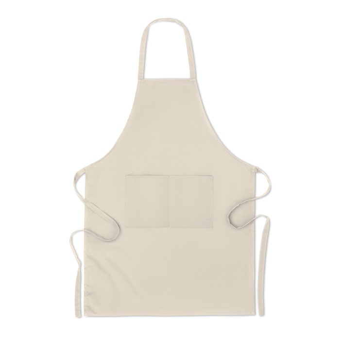 Logo trade corporate gifts picture of: Organic cotton apron 200 gr/m²