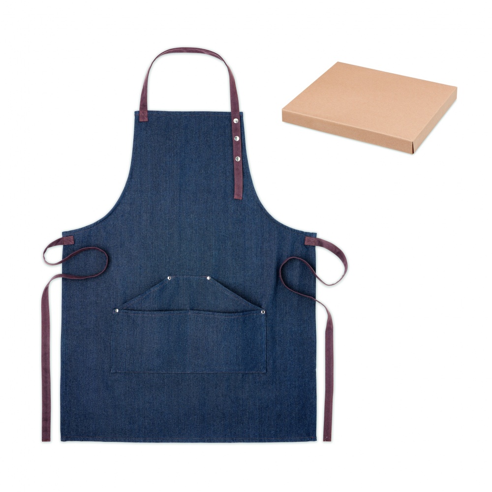 Logotrade corporate gift image of: Denim apron 240 gr/m²