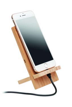 Logo trade business gifts image of: Wireless charger stand 10W