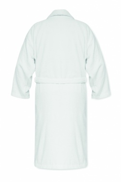 Logo trade business gifts image of: Bathrobe organic cotton XL/XXL