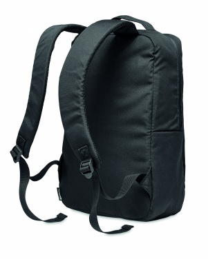 Logo trade advertising products picture of: Laptop backpack in 300D RPET