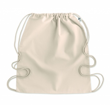 Logotrade promotional product image of: Organic cotton drawstring bag