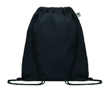 Logotrade promotional item picture of: Organic cotton drawstring bag