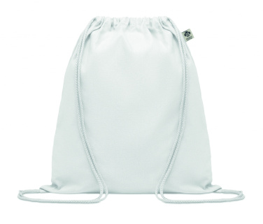 Logotrade promotional product picture of: Organic cotton drawstring bag