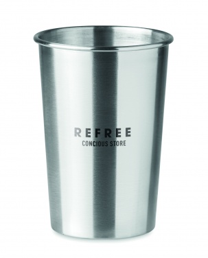 Logo trade promotional item photo of: Stainless Steel cup 350ml