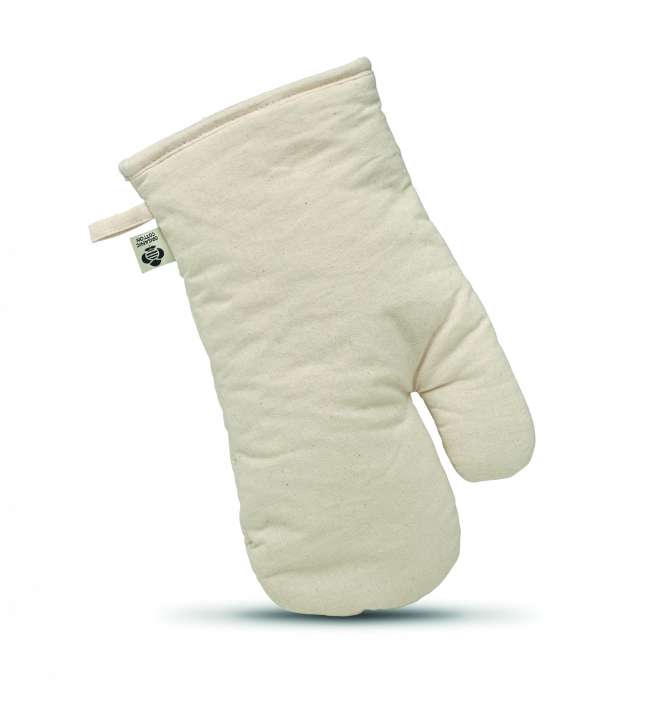 Logo trade promotional merchandise picture of: Organic cotton oven glove