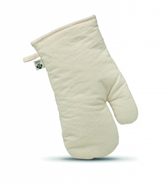 Logo trade promotional giveaways picture of: Organic cotton oven glove