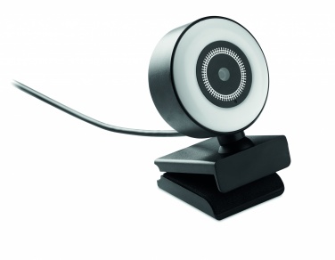 Logo trade corporate gift photo of: 1080P HD webcam and ring light