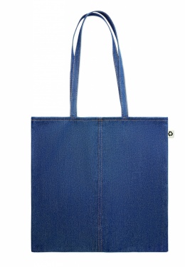 Logotrade promotional merchandise photo of: Recycled denim shopping bag