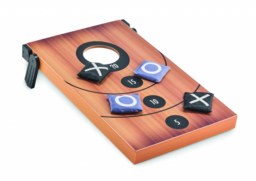 Logo trade promotional items image of: Double sided MDF game set