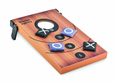 Logo trade business gifts image of: Double sided MDF game set