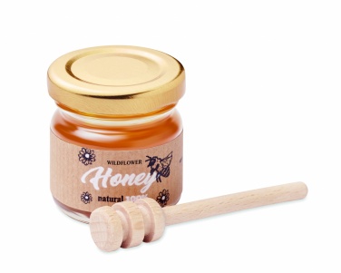 Logo trade promotional merchandise image of: Wildflower honey jar set 50gr