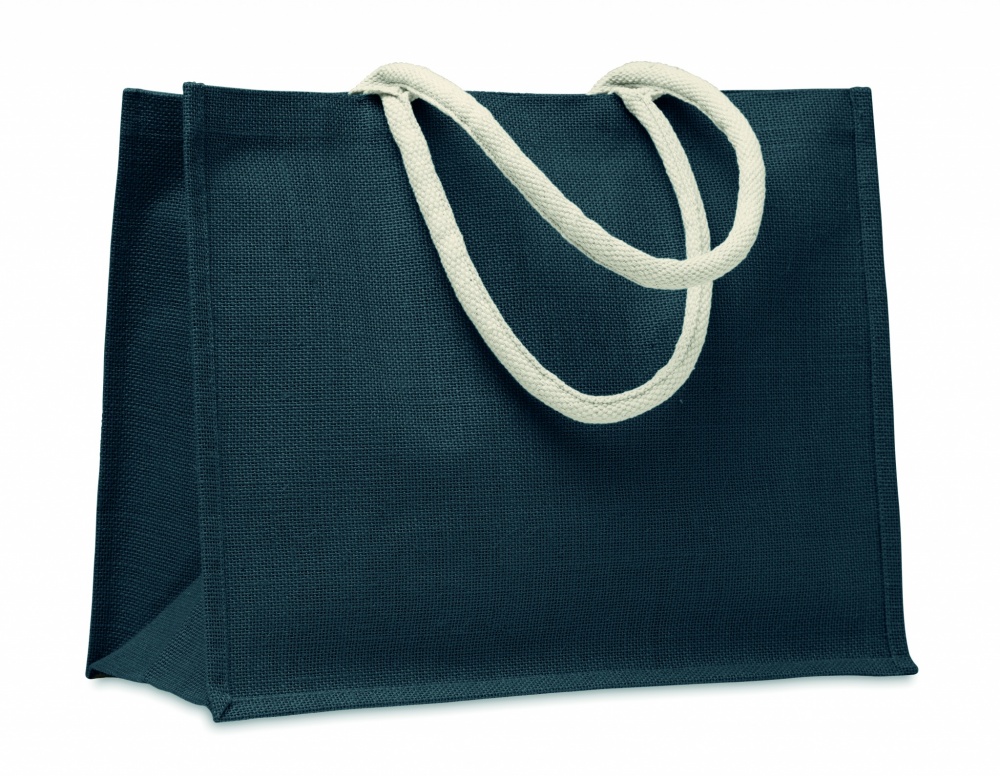 Logo trade promotional products picture of: Jute bag with cotton handle