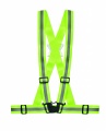 Reflective body belt, Neon Green