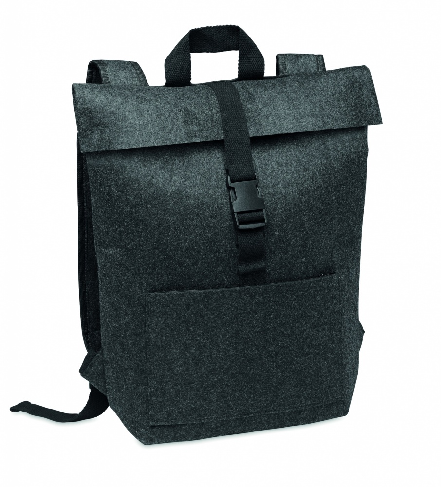 Logotrade promotional item image of: RPET felt backpack