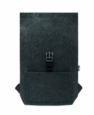 Logo trade business gift photo of: RPET felt backpack