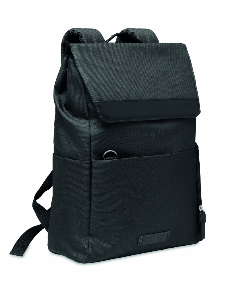 Logo trade promotional item photo of: 600D RPET laptop backpack