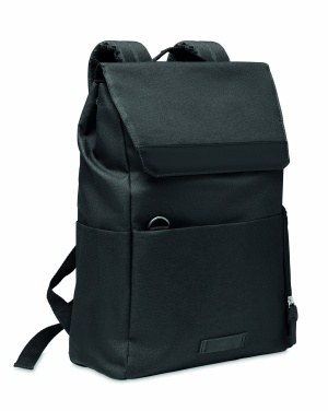 Logo trade promotional gifts image of: 600D RPET laptop backpack