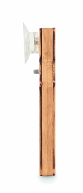 Logo trade promotional merchandise image of: Bamboo weather station