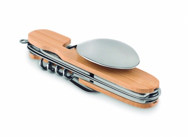 Logo trade corporate gifts image of: Multifunction cutlery set