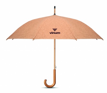 Logo trade promotional product photo of: 25 inch cork umbrella