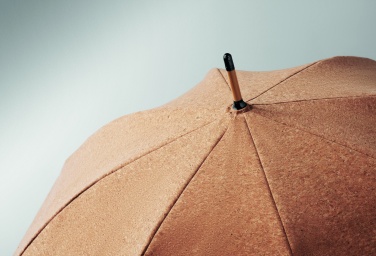 Logo trade business gift photo of: 25 inch cork umbrella