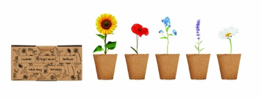 Logo trade promotional merchandise photo of: Flowers growing kit