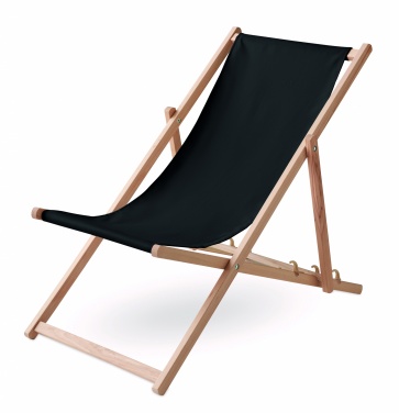 Logotrade promotional product picture of: Beach chair in wood