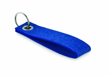 Logotrade promotional items photo of: RPET felt key ring Hämeenlinna