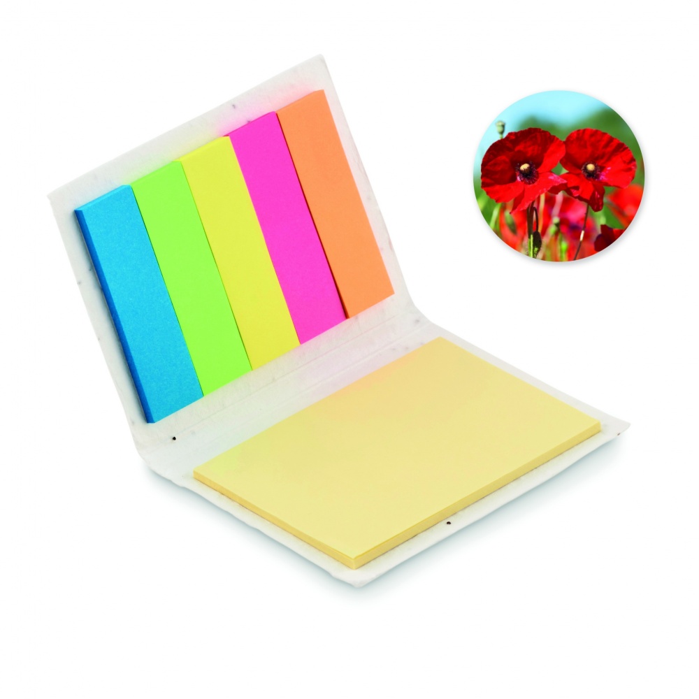 Logotrade promotional gifts photo of: Seed paper sticky note pad