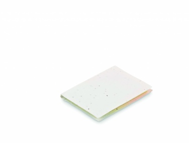 Logo trade promotional merchandise photo of: Seed paper sticky note pad