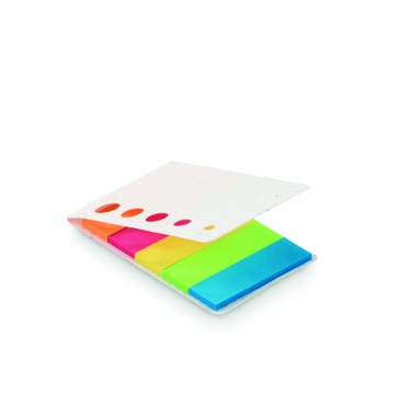 Logotrade promotional product image of: Seed paper page markers pad