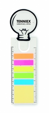 Logotrade promotional item image of: Seed paper bookmark w/memo pad