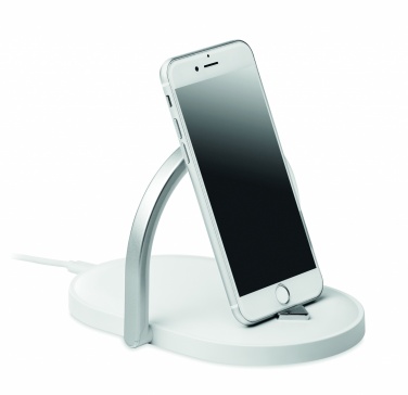 Logo trade promotional gifts image of: Light and wireless charger 10W