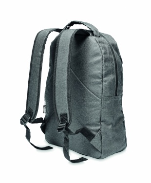 Logotrade promotional item picture of: 600D RPET 2 tone backpack