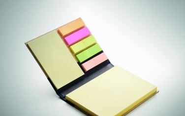 Logotrade promotional items photo of: Bamboo sticky note memo pad