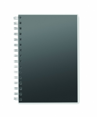 Logotrade promotional merchandise photo of: A5 RPET notebook recycled lined