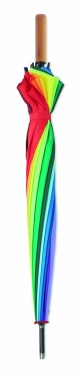 Logotrade promotional item image of: 27 inch rainbow umbrella