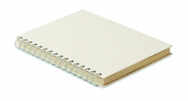 Logo trade corporate gifts image of: A5 grass notebook 80 lined