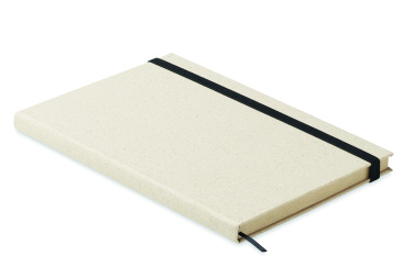 Logo trade promotional product photo of: A5 grass notebook 80 lined