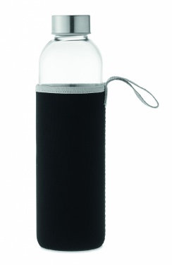 Logo trade advertising product photo of: Glass bottle in pouch 750ml