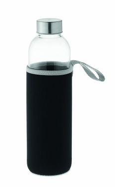 Logotrade promotional merchandise picture of: Glass bottle in pouch 750ml