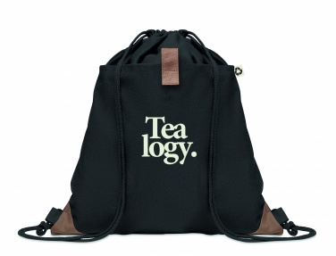 Logotrade business gift image of: Recycled cotton drawstring bag