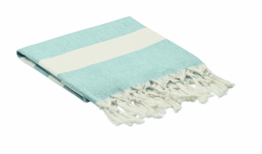 Logo trade promotional merchandise image of: Hamman towel blanket 140 gr/m²