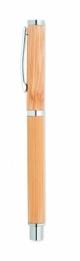 Logotrade promotional product image of: Bamboo gel pen