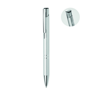 Logo trade promotional products image of: Recycled aluminium ball pen