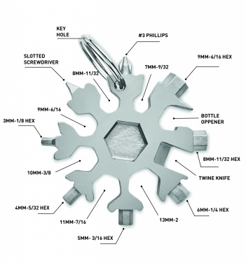 Logotrade promotional products photo of: Stainless steel multi-tool